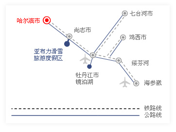 哈爾濱到亞布力滑雪場(chǎng)，詳細(xì)指南，哈爾濱至亞布力滑雪場(chǎng)攻略，一站式詳細(xì)指南