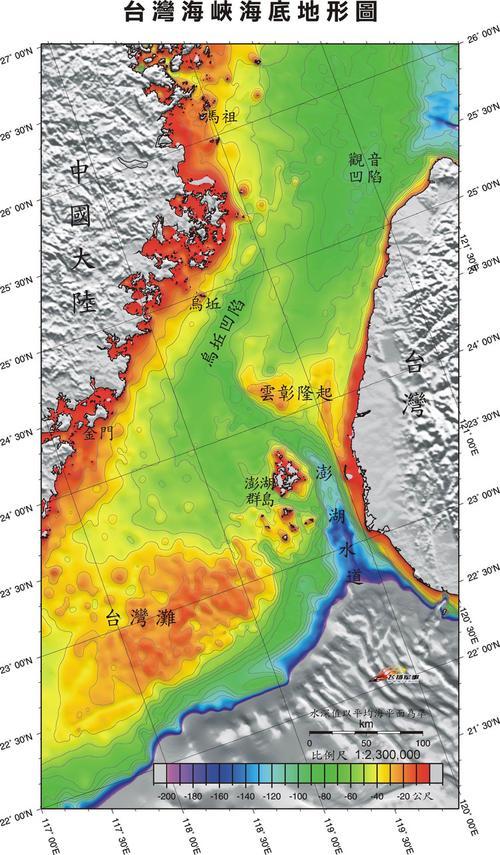 臺灣海峽及其地理位置，位于中國兩大省份之間的戰(zhàn)略要地，臺灣海峽，中國兩大省份間的戰(zhàn)略要地